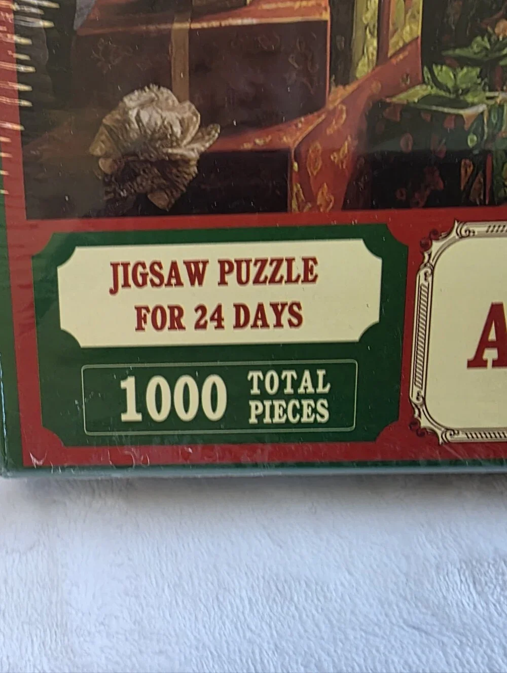 1000 Piece Christmas Advent Calendar Jigsaw Puzzle